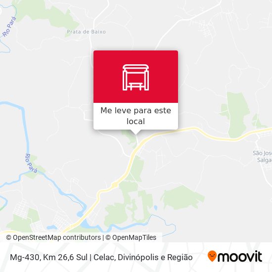 Mg-430, Km 26,6 Sul | Celac mapa