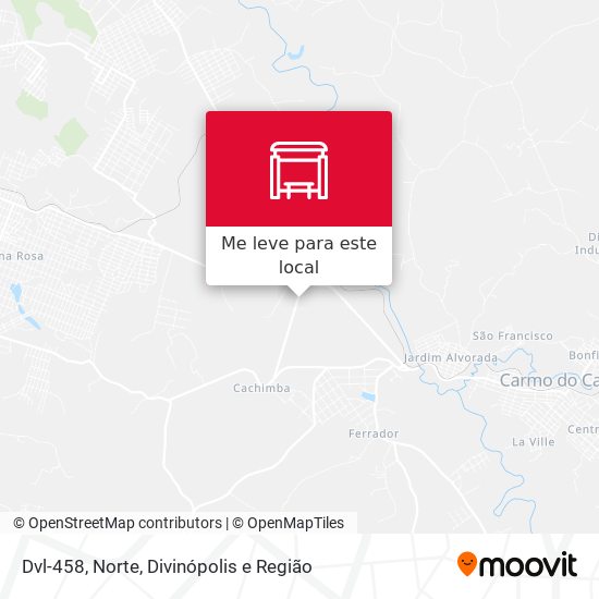 Dvl-458, Norte mapa