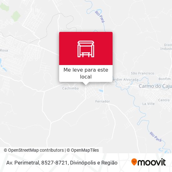 Av. Perimetral, 8527-8721 mapa