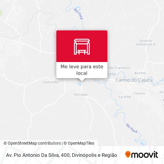 Av. Pio Antonio Da Silva, 400 mapa