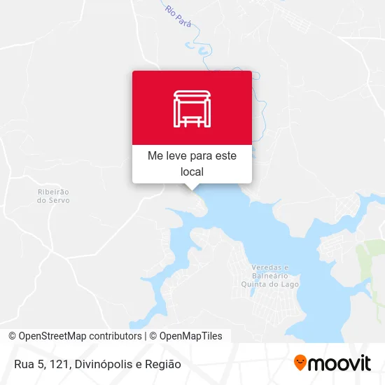 Rua 5, 121 mapa