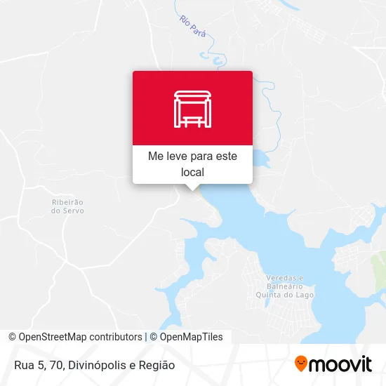Rua 5, 70 mapa