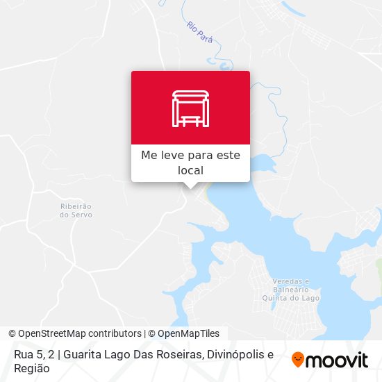 Rua 5, 2 | Guarita Lago Das Roseiras mapa