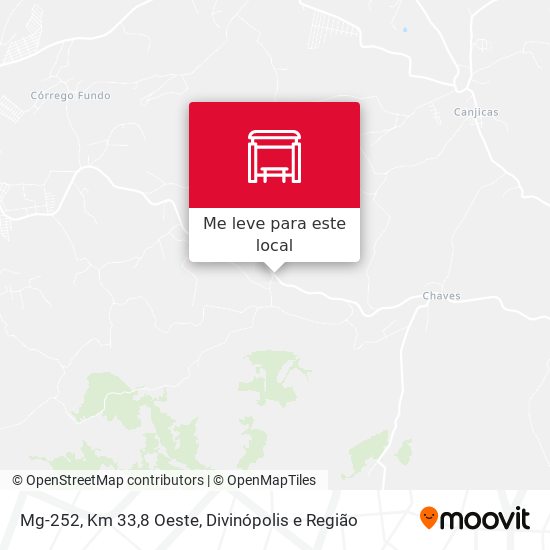 Mg-252, Km 33,8 Oeste mapa