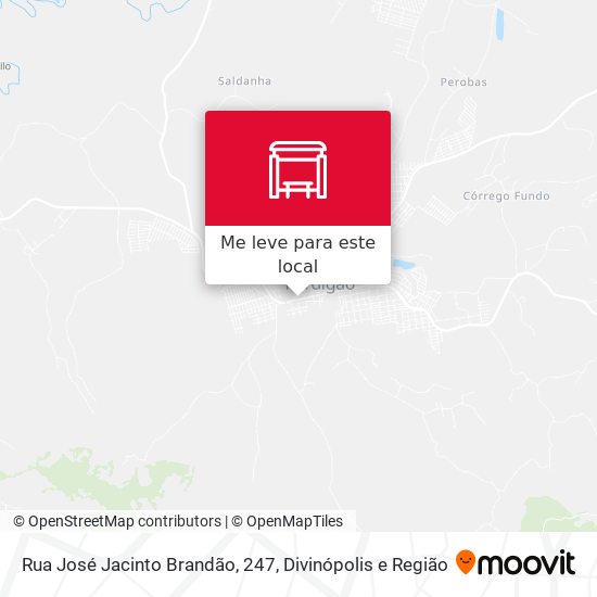 Rua José Jacinto Brandão, 247 mapa