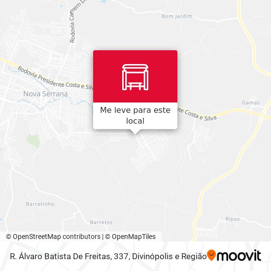 R. Álvaro Batista De Freitas, 337 mapa