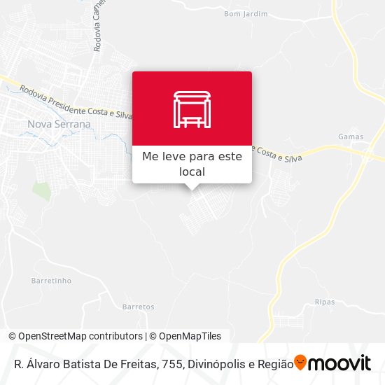 R. Álvaro Batista De Freitas, 755 mapa