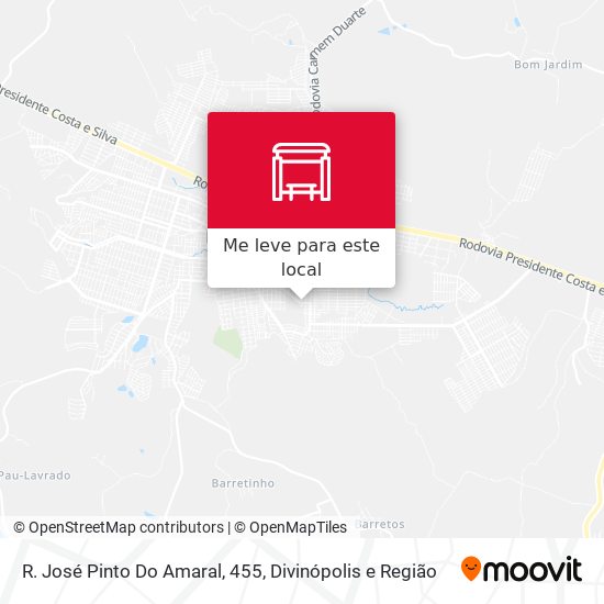 R. José Pinto Do Amaral, 455 mapa