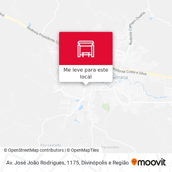 Av. José João Rodrigues, 1175 mapa