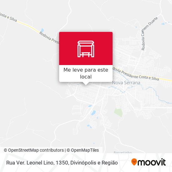 Rua Ver. Leonel Lino, 1350 mapa