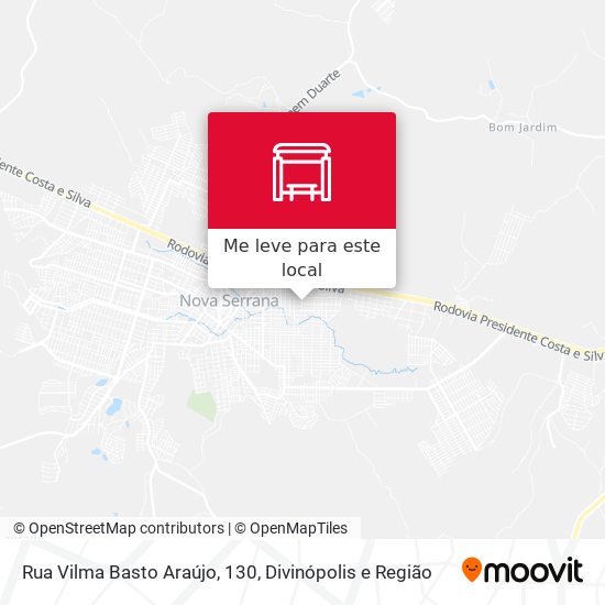 Rua Vilma Basto Araújo, 130 mapa