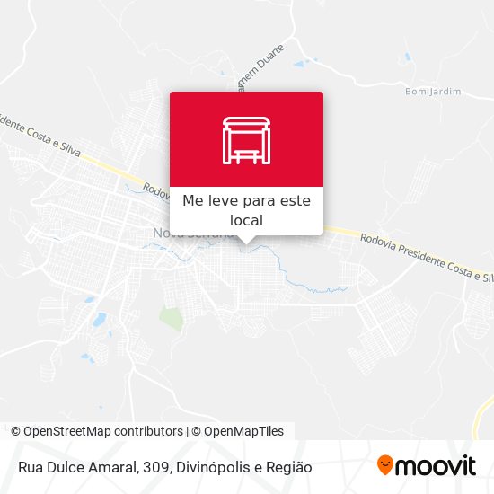 Rua Dulce Amaral, 309 mapa