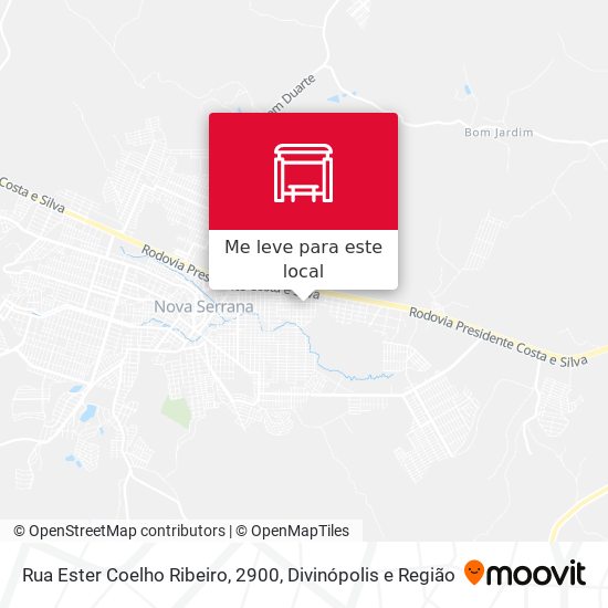 Rua Ester Coelho Ribeiro, 2900 mapa