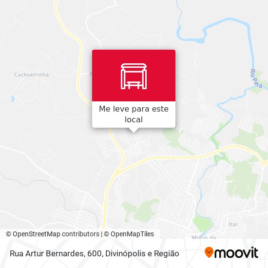 Rua Artur Bernardes, 600 mapa