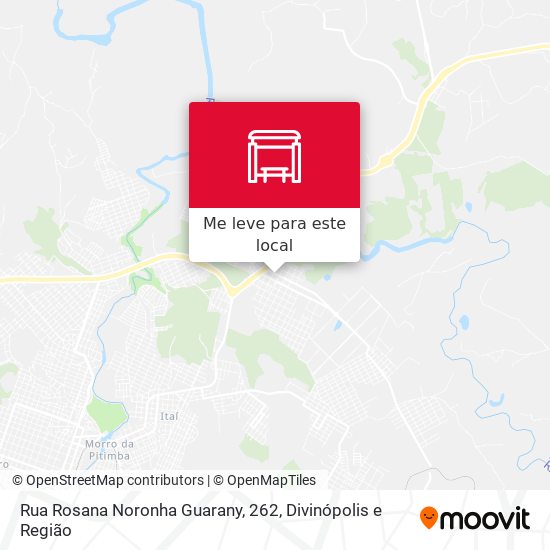 Rua Rosana Noronha Guarany, 262 mapa