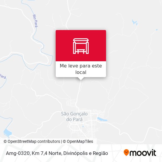 Amg-0320, Km 7,4 Norte mapa
