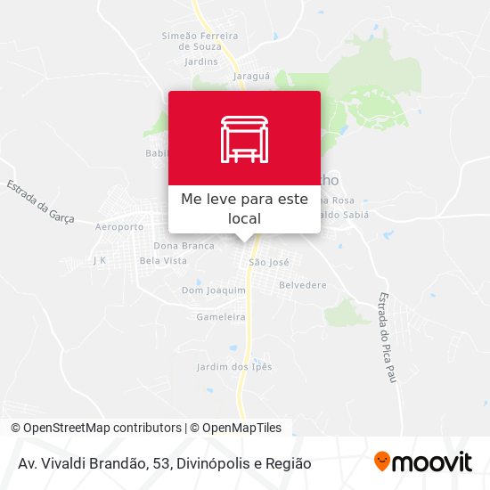 Av. Vivaldi Brandão, 53 mapa