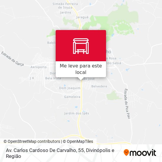 Av. Carlos Cardoso De Carvalho, 55 mapa