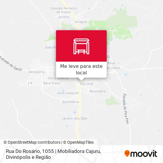 Rua Do Rosário, 1055 | Mobiliadora Cajuru mapa