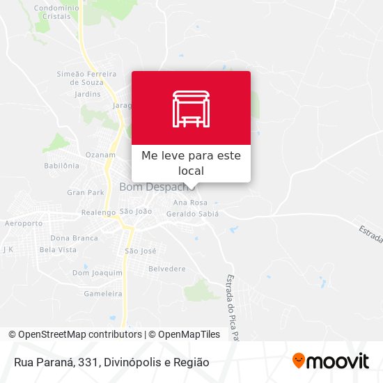 Rua Paraná, 331 mapa