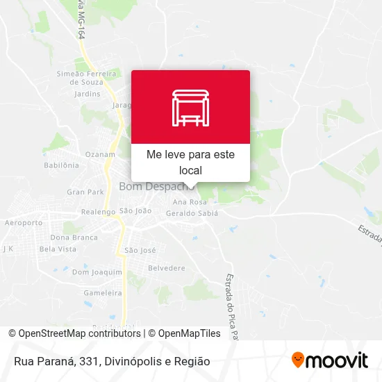 Rua Paraná, 331 mapa