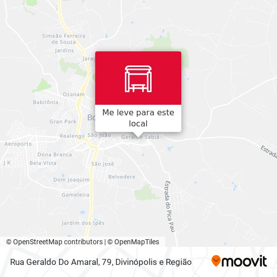 Rua Geraldo Do Amaral, 79 mapa