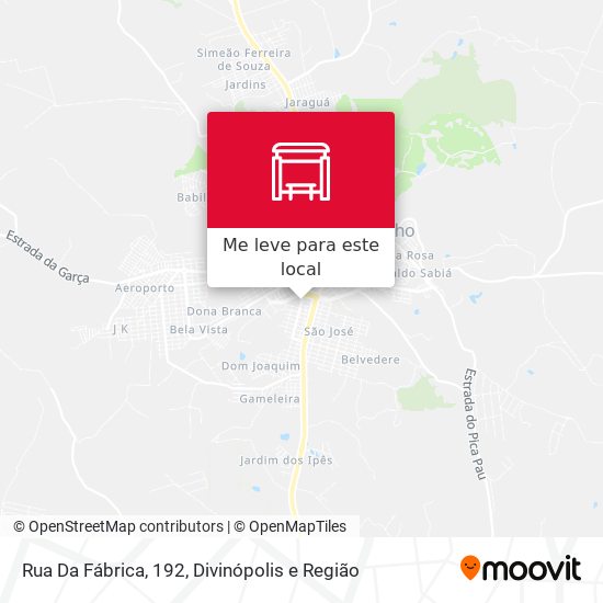 Rua Da Fábrica, 192 mapa