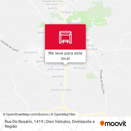 Rua Do Rosário, 1419 | Davi Veículos mapa