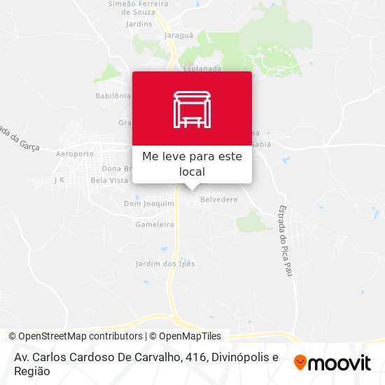 Av. Carlos Cardoso De Carvalho, 416 mapa