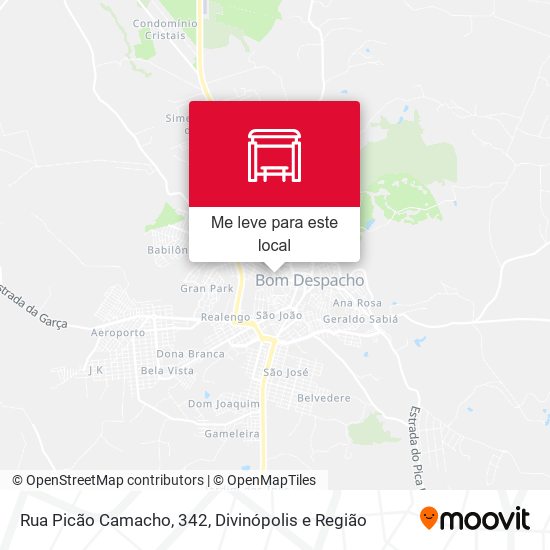 Rua Picão Camacho, 342 mapa