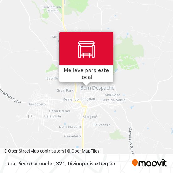Rua Picão Camacho, 321 mapa