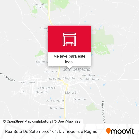 Rua Sete De Setembro, 164 mapa