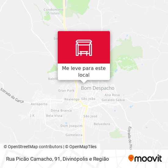 Rua Picão Camacho, 91 mapa