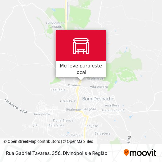 Rua Gabriel Tavares, 356 mapa