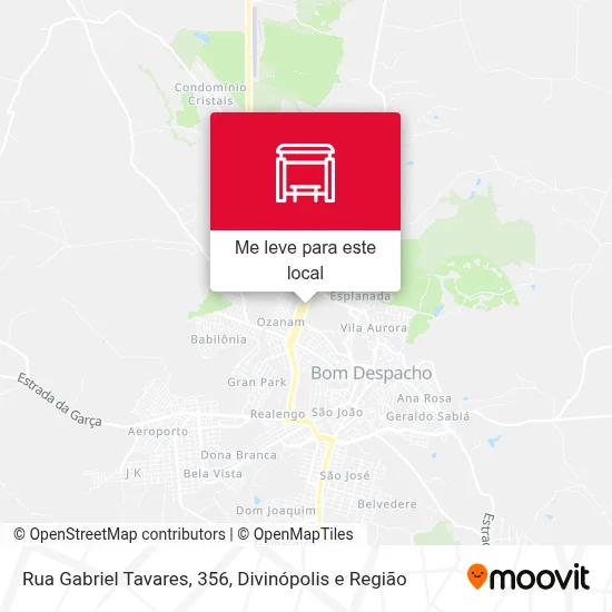 Rua Gabriel Tavares, 356 mapa