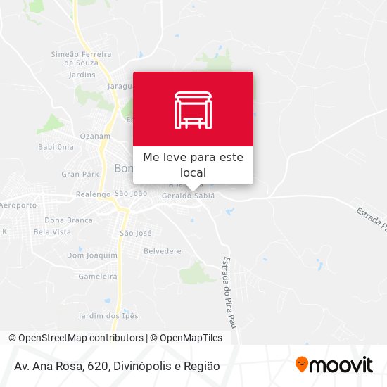 Av. Ana Rosa, 620 mapa