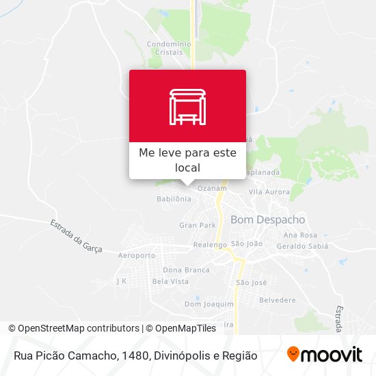 Rua Picão Camacho, 1480 mapa