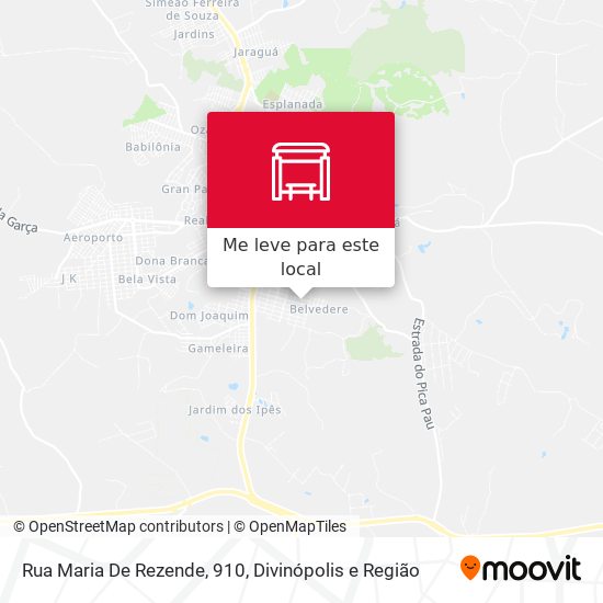 Rua Maria De Rezende, 910 mapa