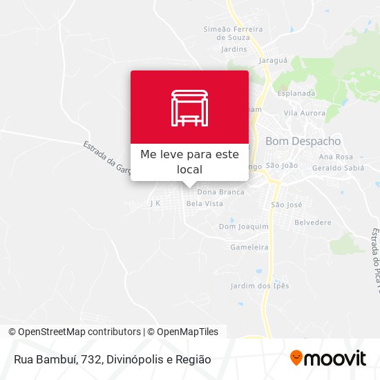 Rua Bambuí, 732 mapa