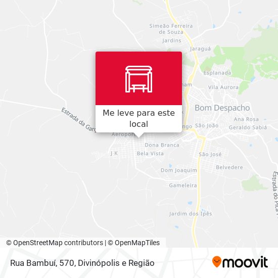Rua Bambuí, 570 mapa