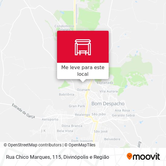Rua Chico Marques, 115 mapa