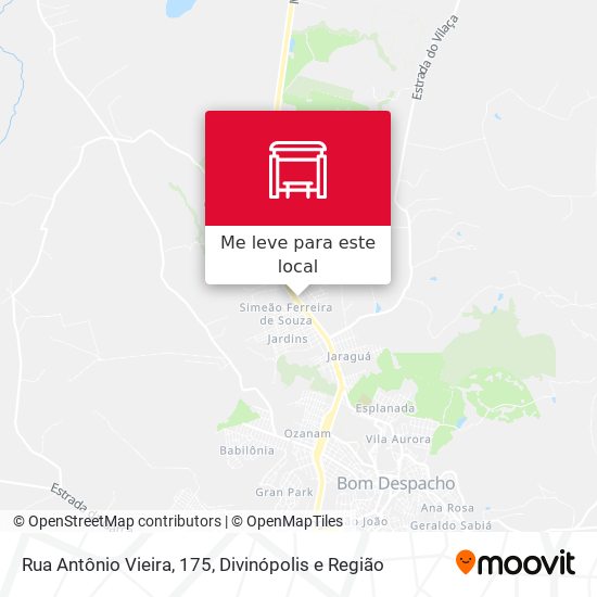 Rua Antônio Vieira, 175 mapa