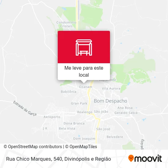 Rua Chico Marques, 540 mapa