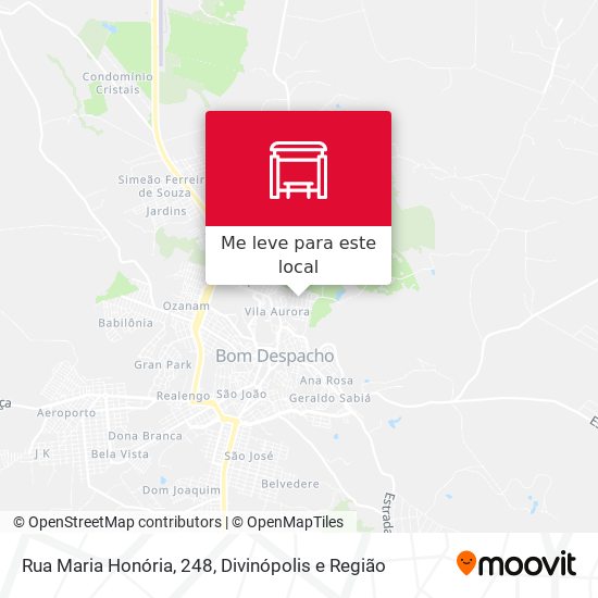 Rua Maria Honória, 248 mapa