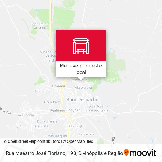 Rua Maestro José Floriano, 198 mapa