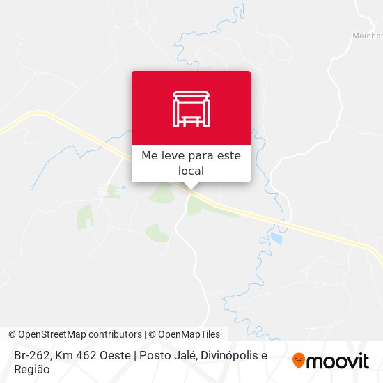 Br-262, Km 462 Oeste | Posto Jalé mapa