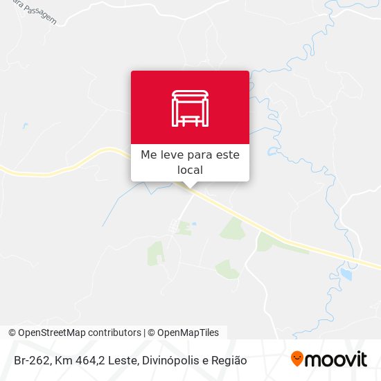 Br-262, Km 464,2 Leste mapa