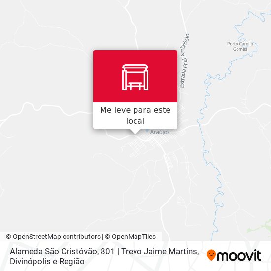 Alameda São Cristóvão, 801 | Trevo Jaime Martins mapa