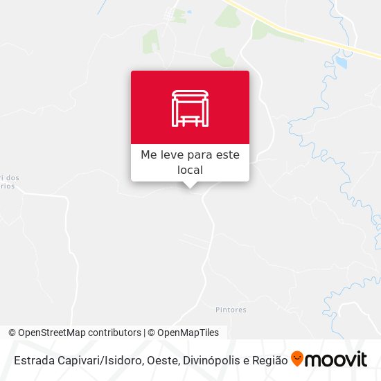 Estrada Capivari / Isidoro, Oeste mapa