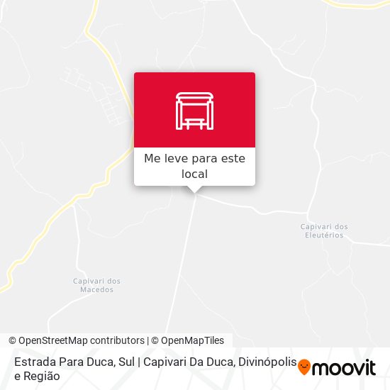 Estrada Para Duca, Sul | Capivari Da Duca mapa